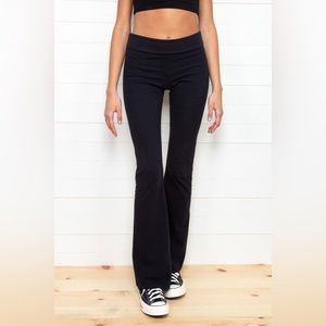 brandy melville priscilla flare yoga pants